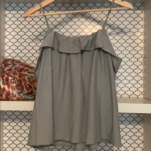 NWT ruffle tank top